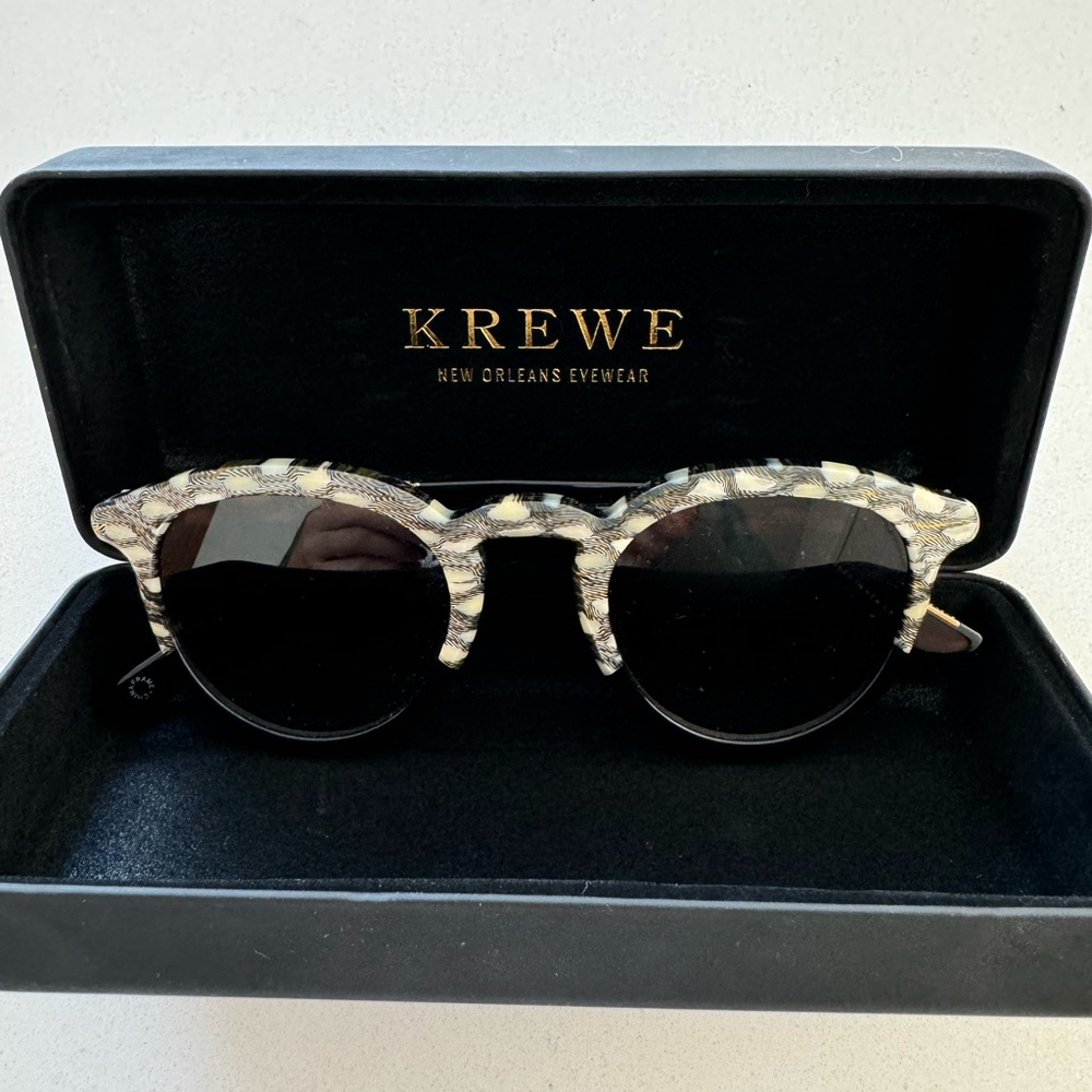 Krewe Collins Stella to Black Sunglasses